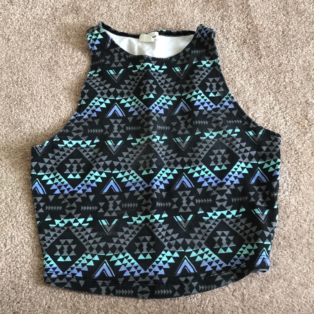 Cropped tank top